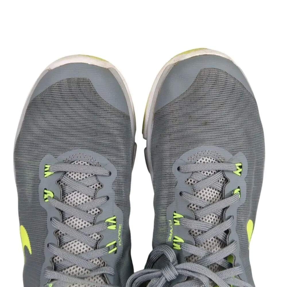 Nike Shoes Womens 8 Athletic Trainer Flex Supreme TR 4 Running Active Grey Green
